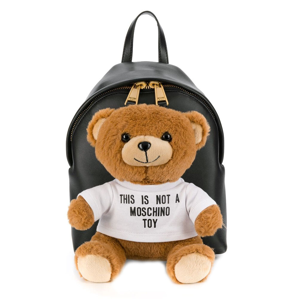 moschino bear backpack