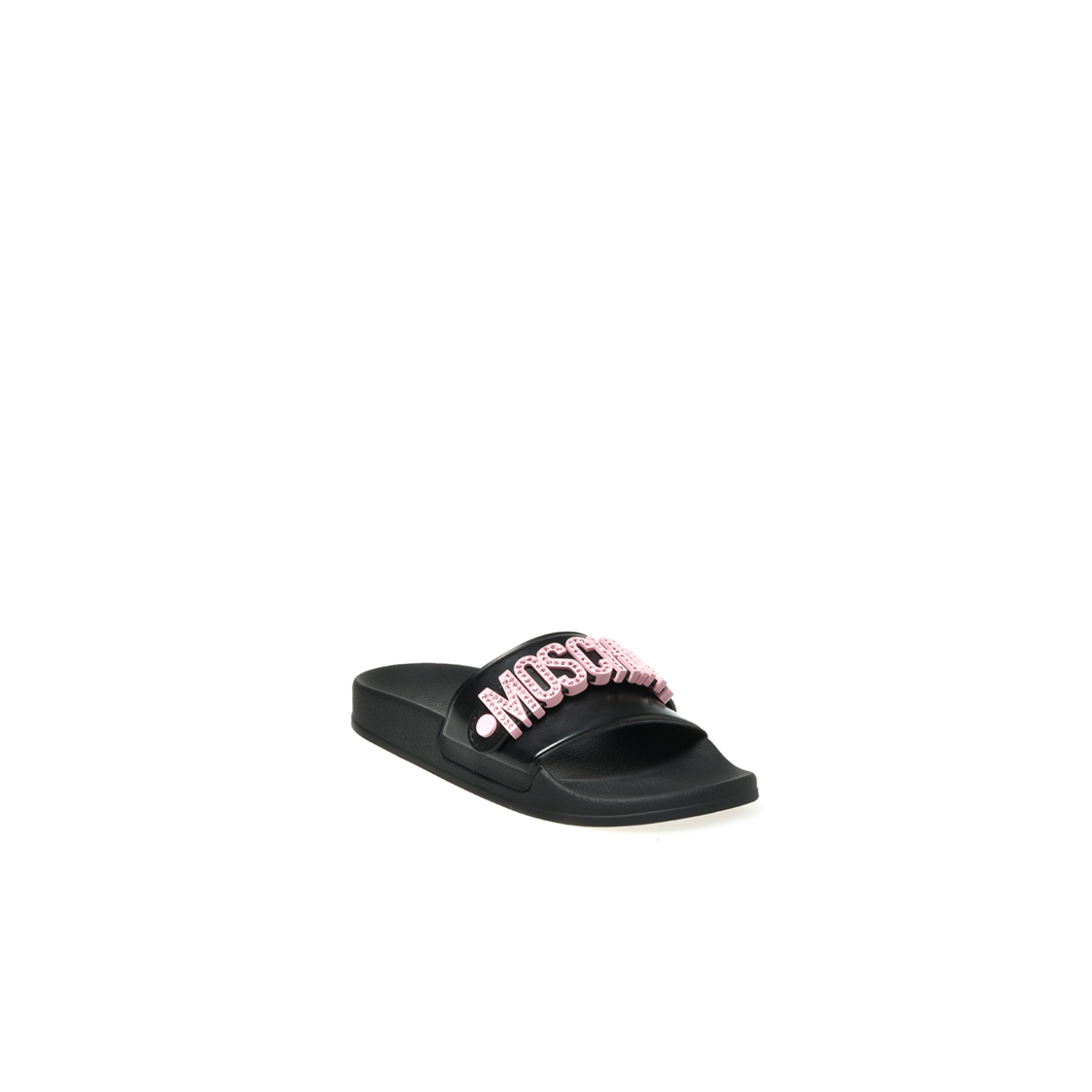 moschino pink sliders