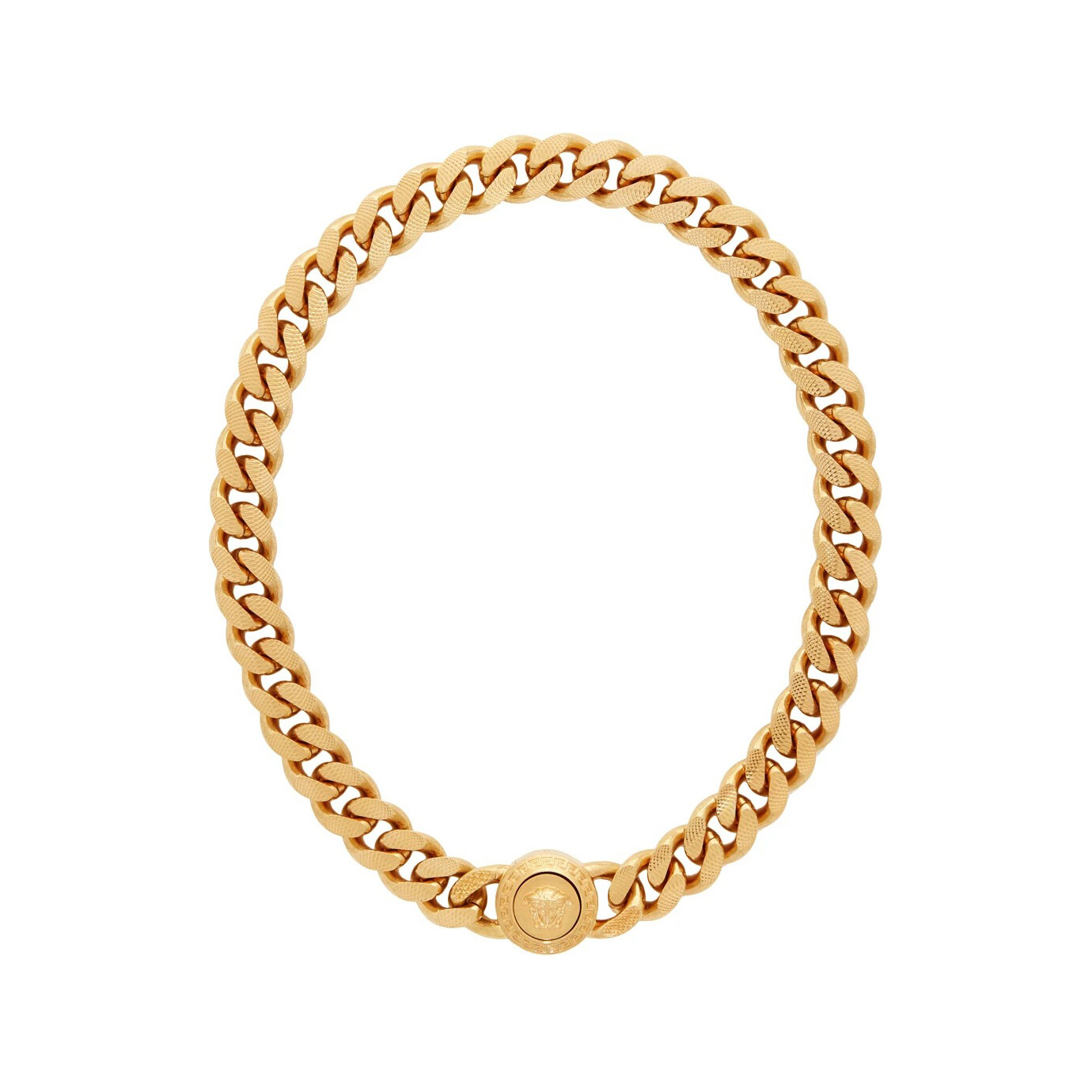 versace gold tribute necklace