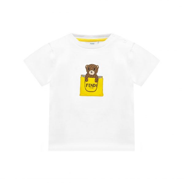 fendi teddy bear t shirt