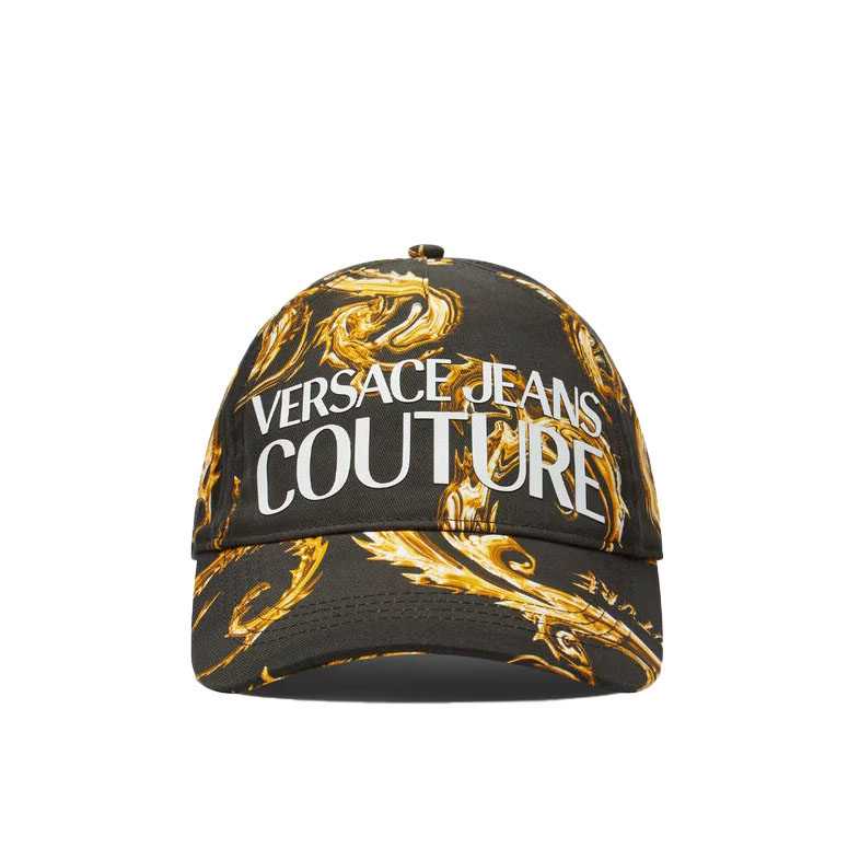 VERSACE JEANS COUTURE Cap outlet Hat. Gold logo. NWT